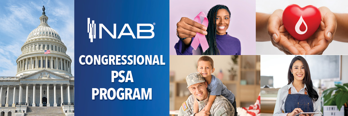 NAB Congressional PSA Program